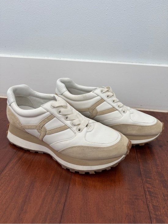 Veronica Beard Shoes - Veronica Beard Valentina Slip on Sneakers in Coconut/Ecru